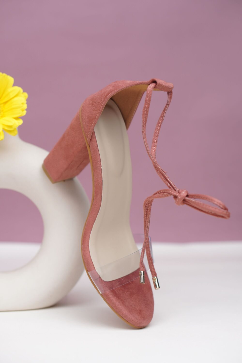 Amazon.com | FSJ Women Platform Chunky High Heel Sandals Velvet Peep Toe  Bowtie Ankle Strap with Buckle Party Evening Dress Pumps Shoes Size 4  Aquamarine | Heeled Sandals
