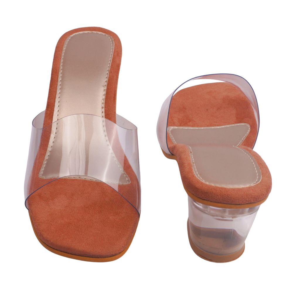 Clear discount ladies sandals